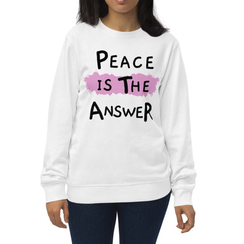 Peace Is The Answer Sweatshirt